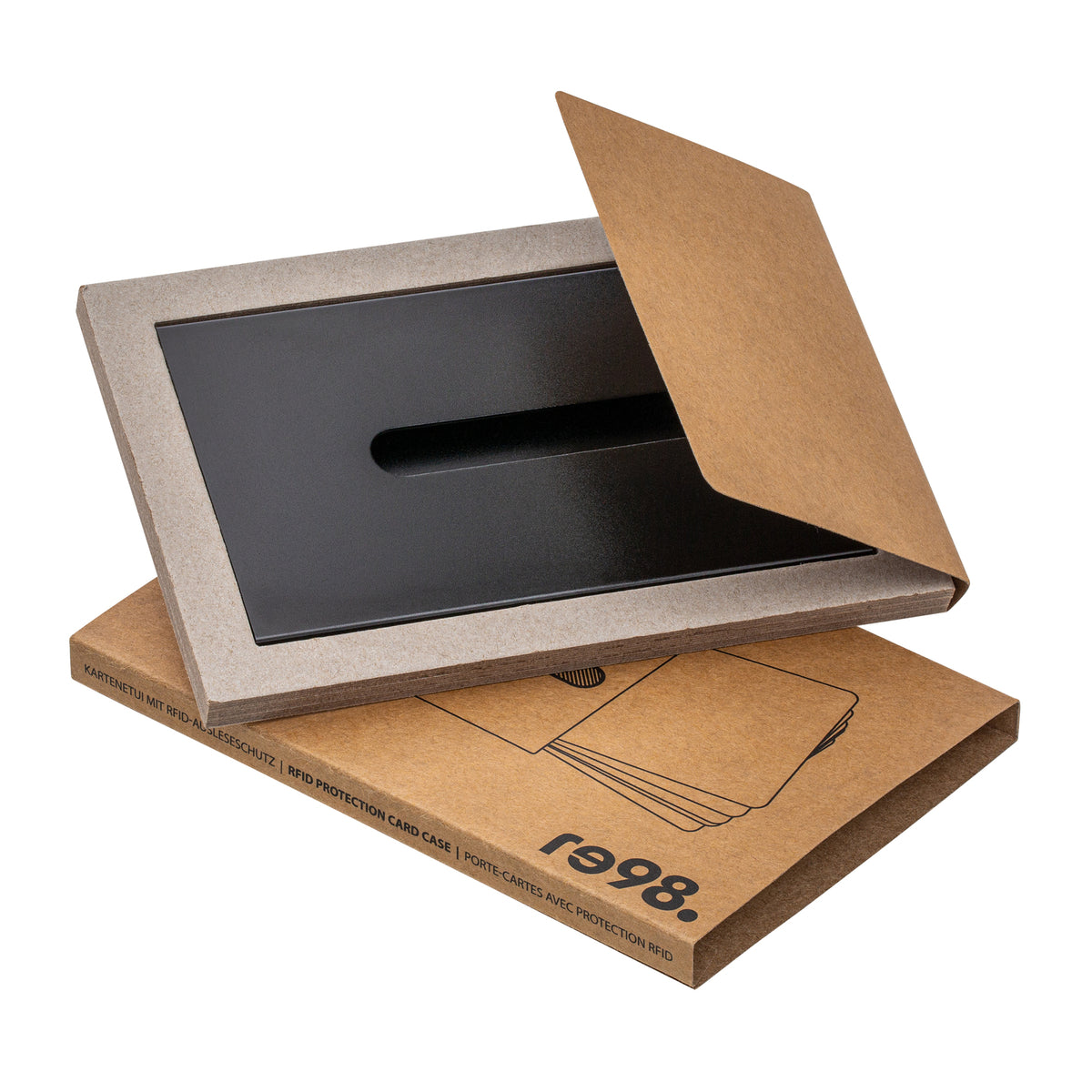 Card Holder with RFID Blocking RE98-GRAND OUVERT