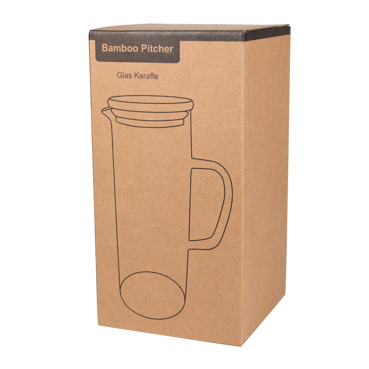 Glas-Karaffe BAMBOO PITCHER
