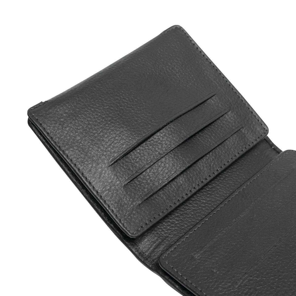 Portefeuille pour cartes de crédit en cuir véritable WALL STREET