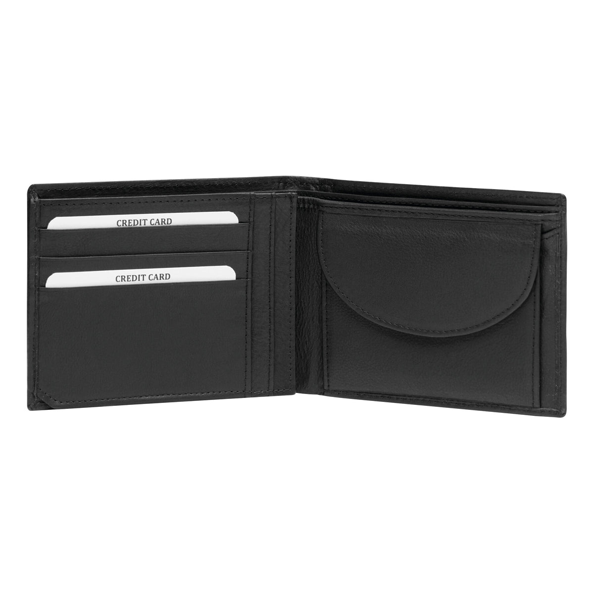 Portefeuille en cuir véritable DAX