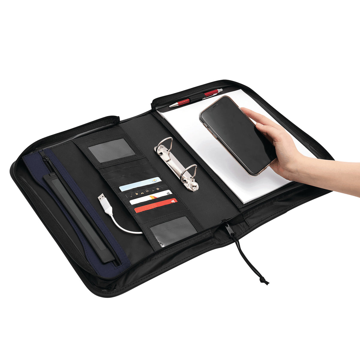 2-ring document folder AVANTI RING in A4 format