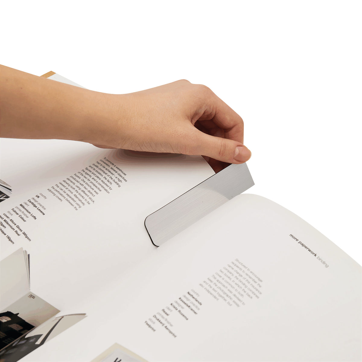 Marque-page magnétique CV