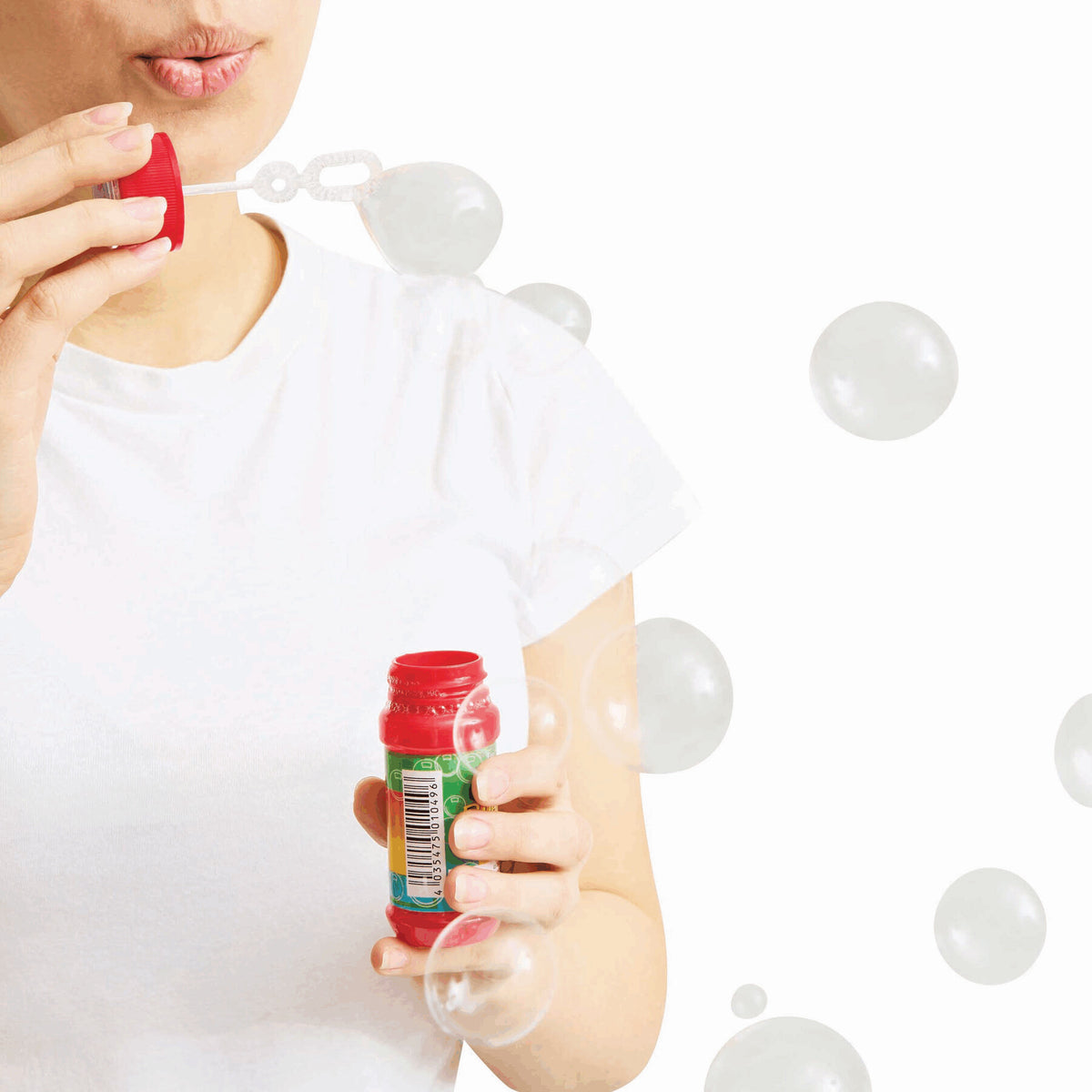 Bulles de savon AIR BUBBLE, 4 couleurs assorties, prix à l'unité