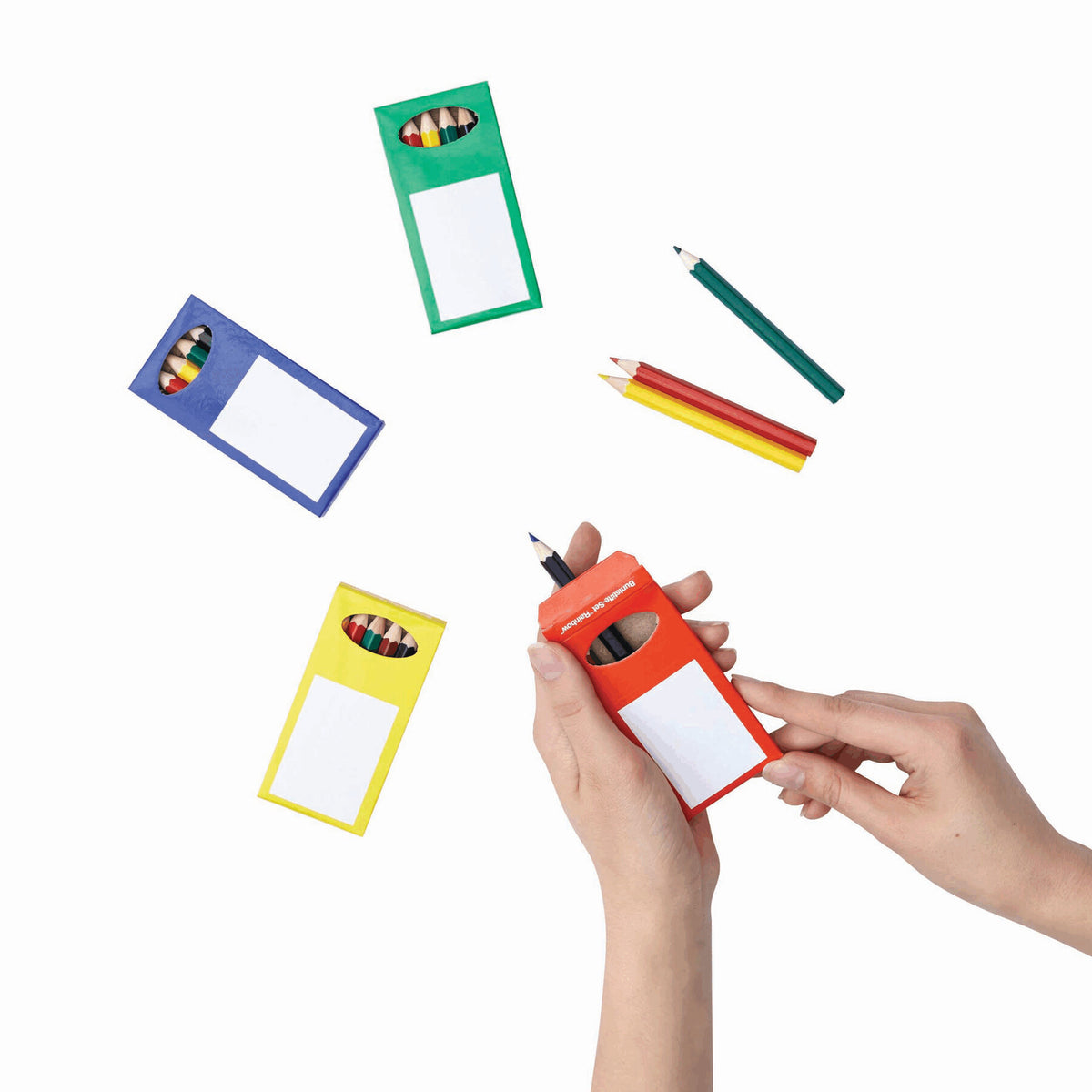 Lot de crayons de couleur RAINBOW, assortiment de 4