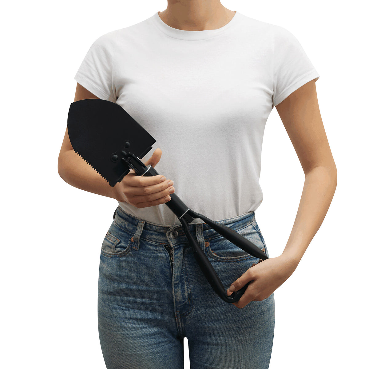 Pelle pliable SCOOP avec pochette