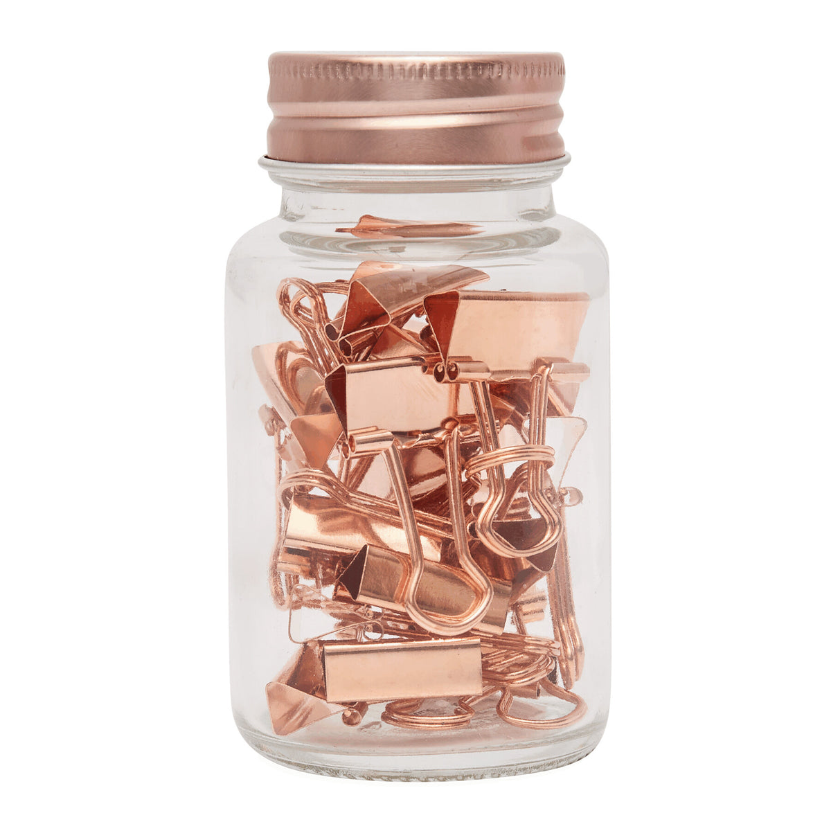 Document clip in glass COPPER CLAMP