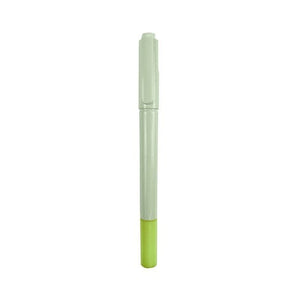 HellgrĂĽner Fineliner und Textmarker