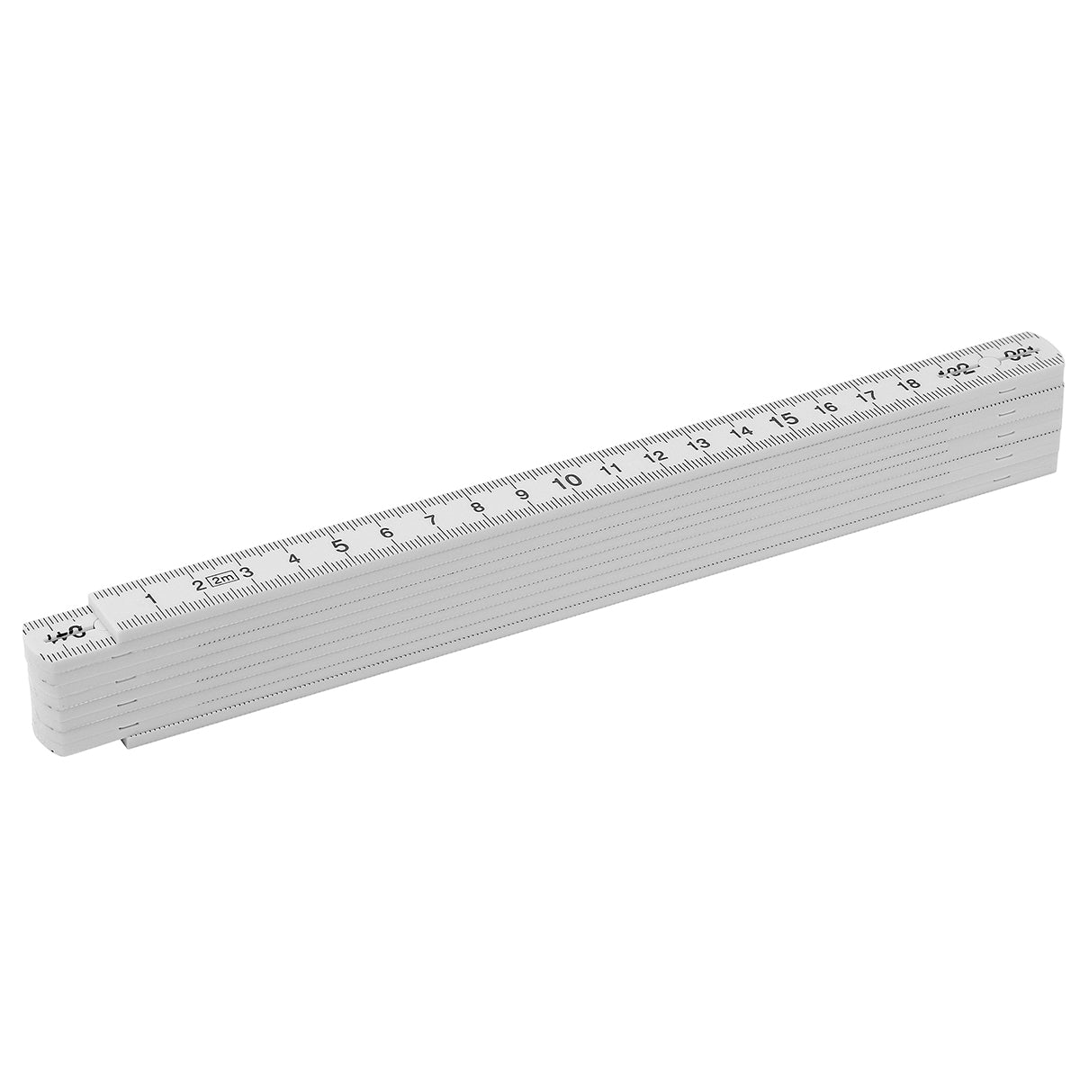Plastic folding rule