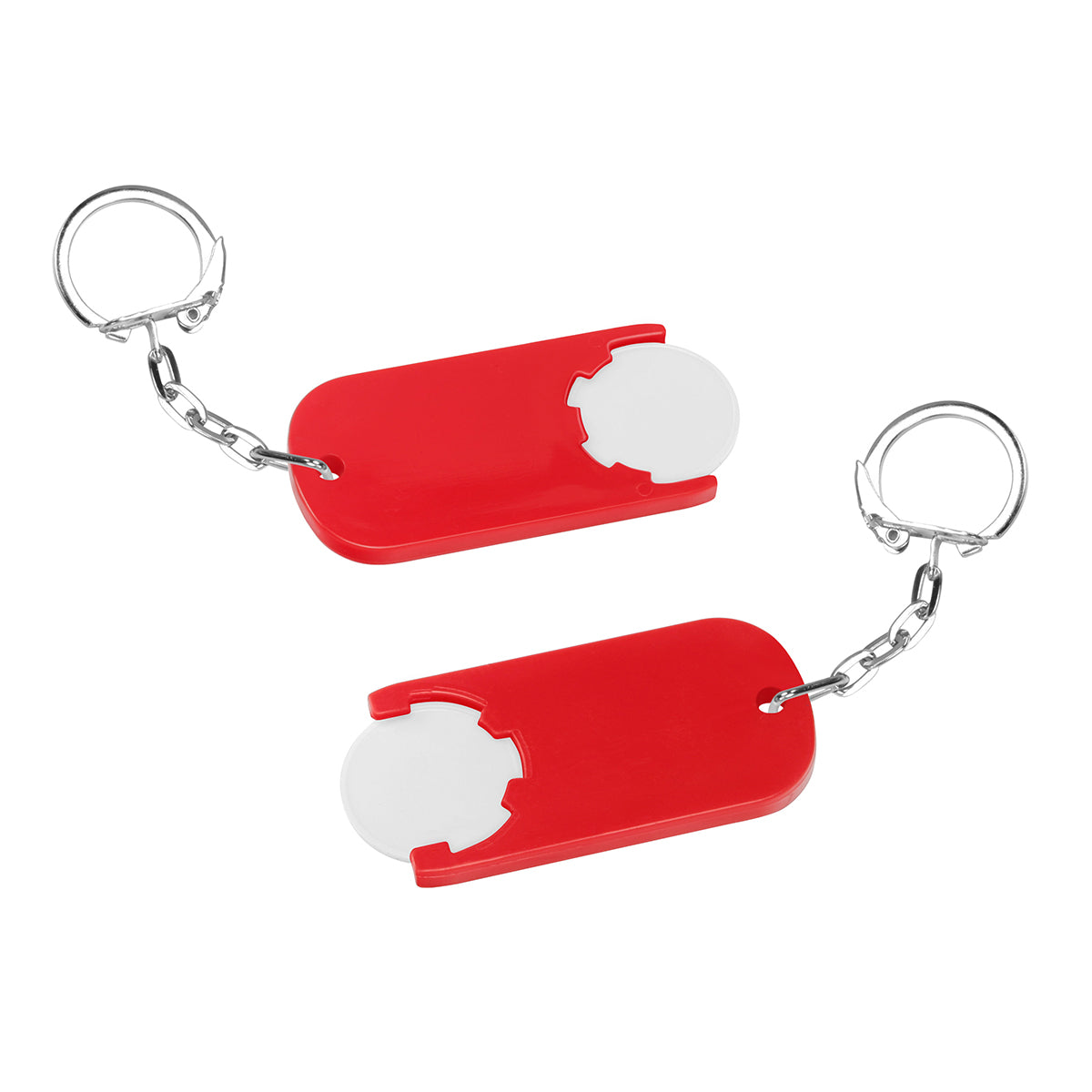 Porte-jeton avec jeton de 1€ « Alpha »