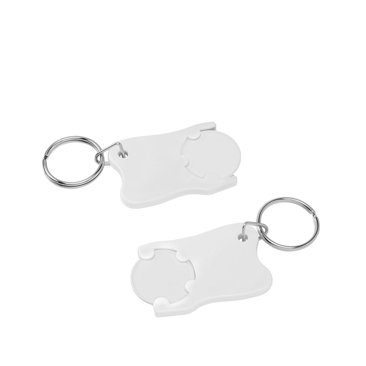 Porte-jeton avec jeton de 1€ "Dent"