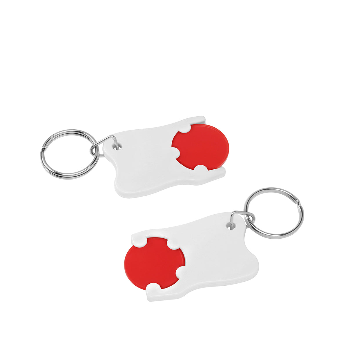 Porte-jeton avec jeton de 1€ "Dent"
