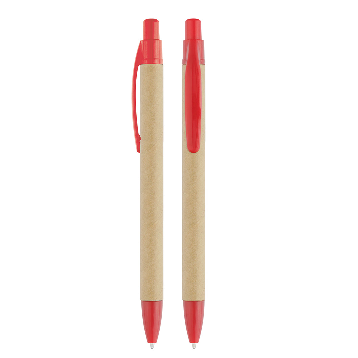 Retractable ballpoint pen cardboard box