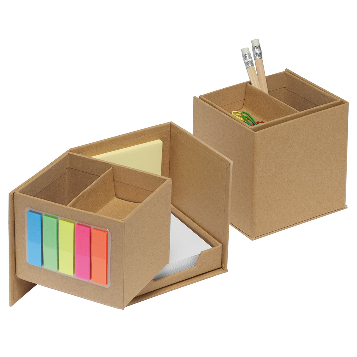 Index card box, cardboard, foldable