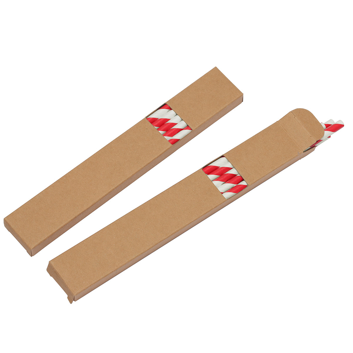 Lot de pailles en papier