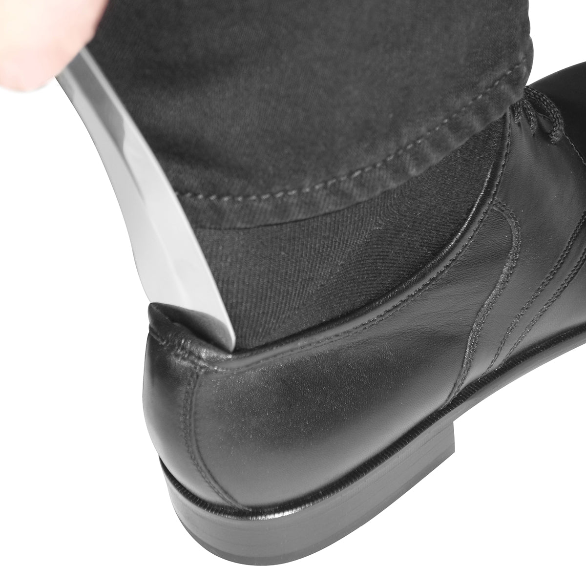 Chausse-pieds court en acier inoxydable