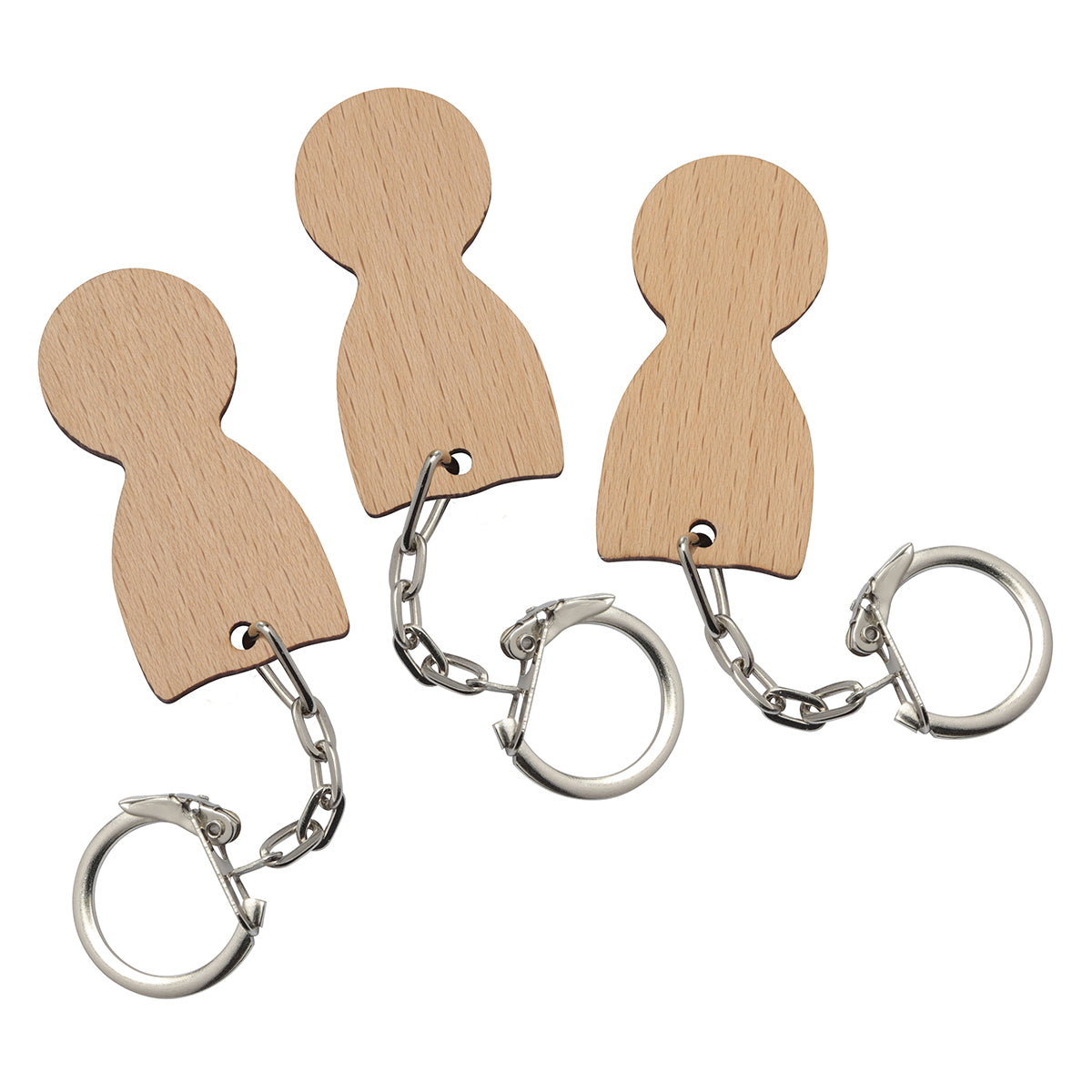 Jetons de caddies en bois