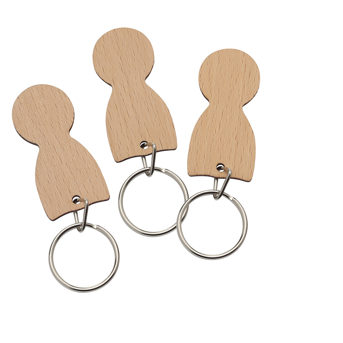 Jetons de caddies en bois