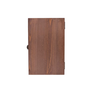 Hölzerne Box von oben