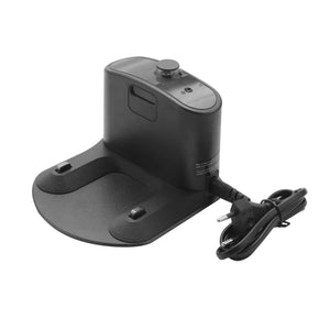 Graue Staubsauger Aufladestation mit Kabel