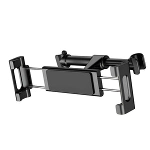 Schwarze RĂĽcksitz Halterung fĂĽr iPad oder Tablet