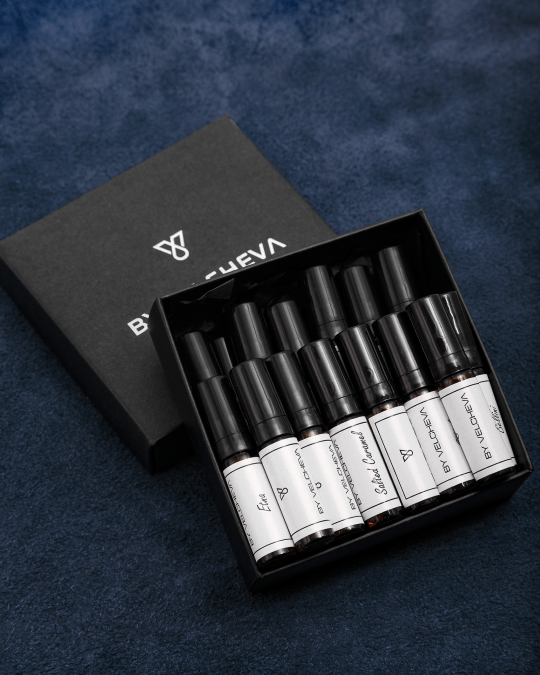 BY VELCHEVA 24 Mini-Sprays – Luxus Duftproben Set