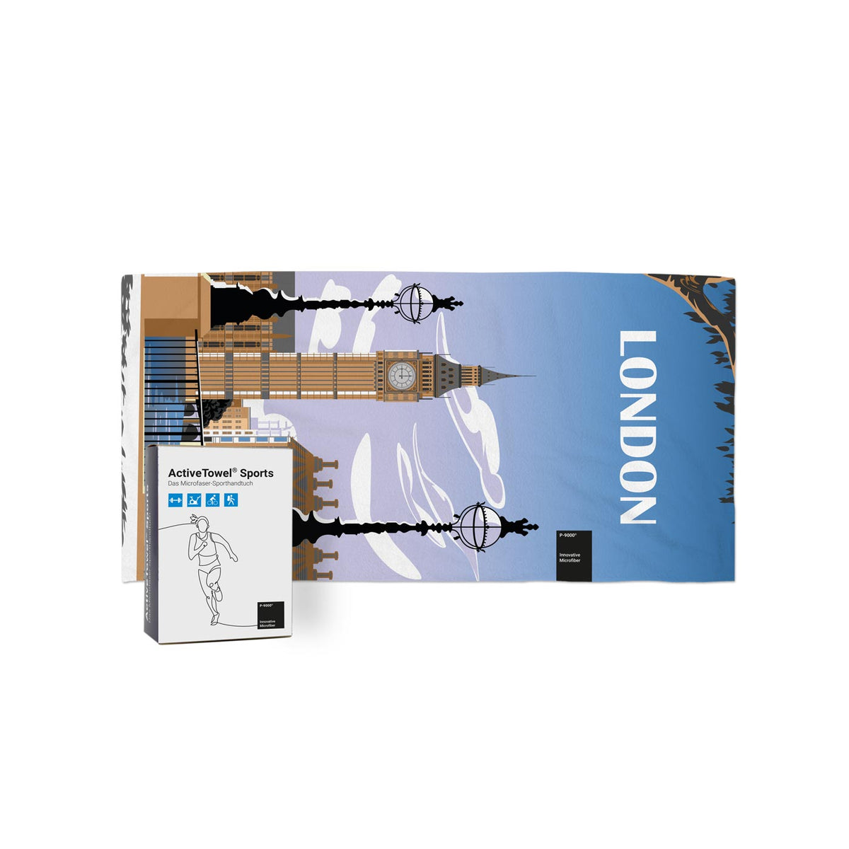 ActiveTowel® Sports 80x40 cm, All-Inclusive Package