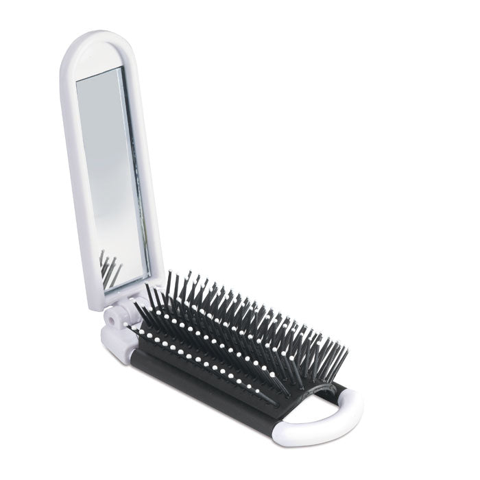 Brosse à cheveux avec miroir