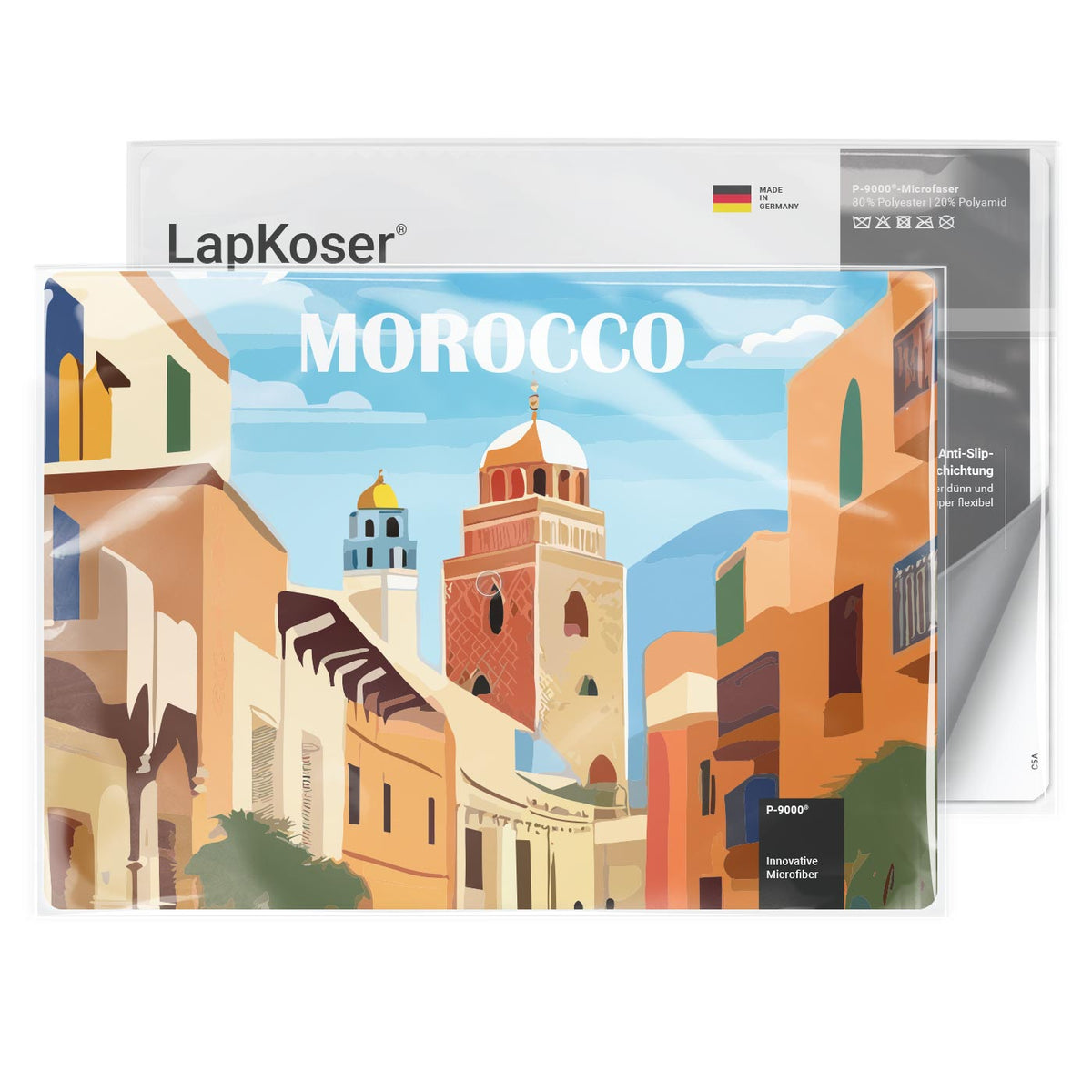 LapKoser® 3-in-1 Notebook Pad 21x15 cm, All-Inclusive Package