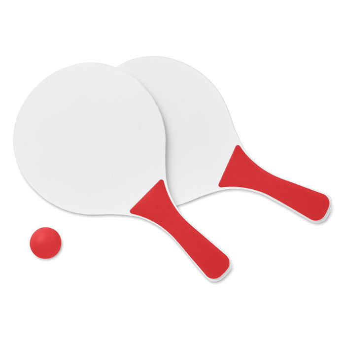 Jeu de balle de plage