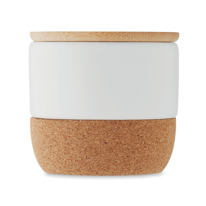 Bougie dans pot en grès 80 g