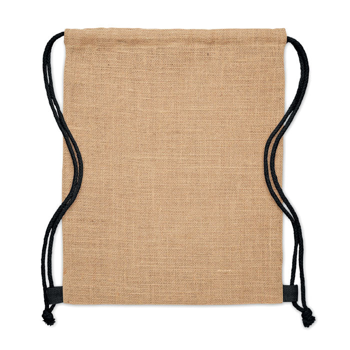 Jute Beutel mit Kordelzug