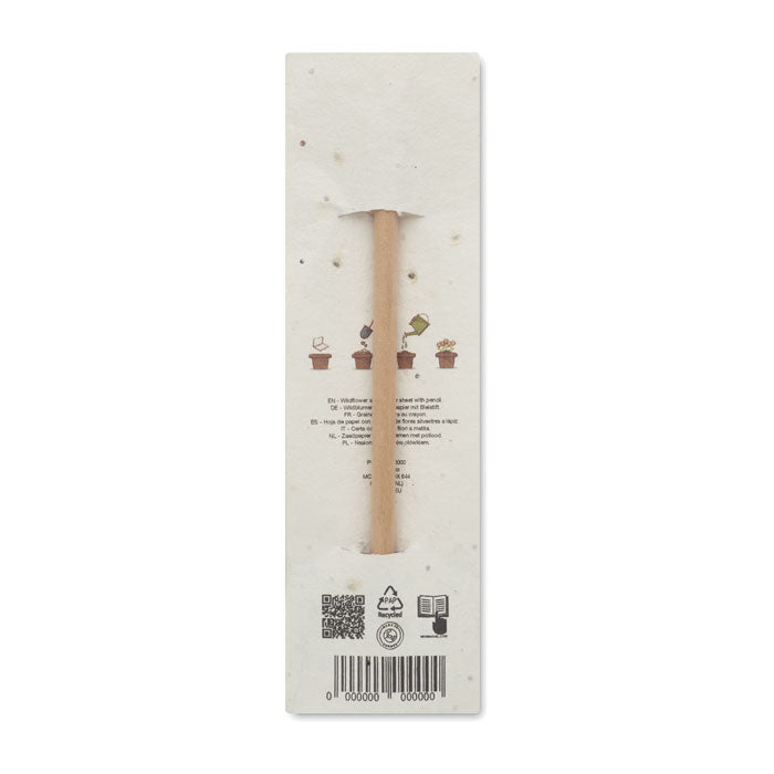 Bleistift in Einsteckhülle