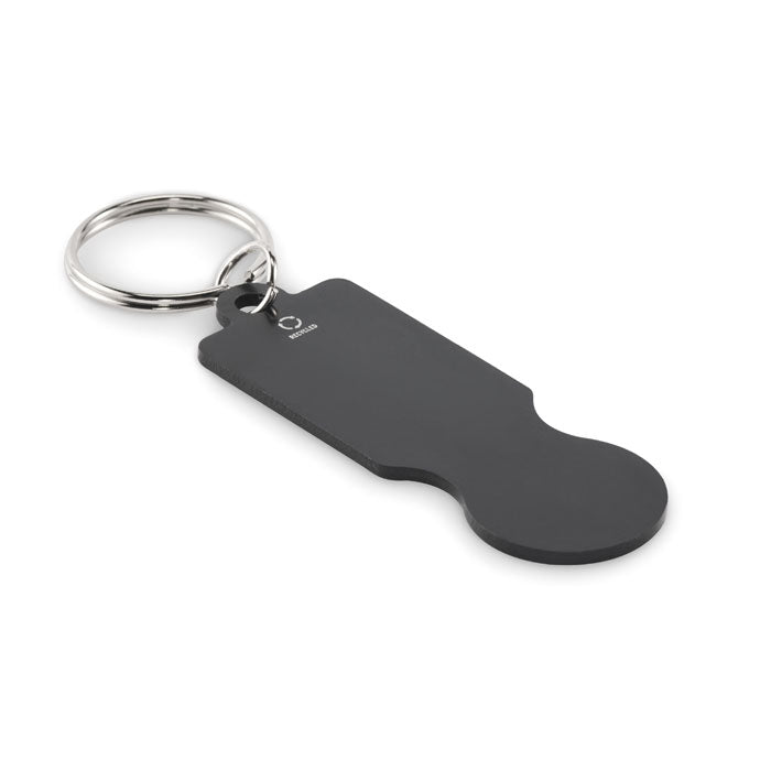 Keyring with chip