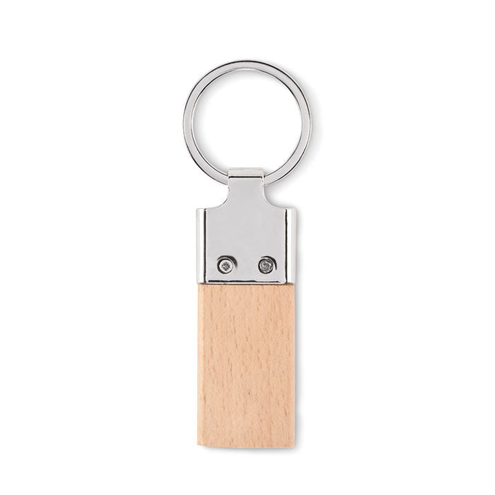 Rubberwood keyring
