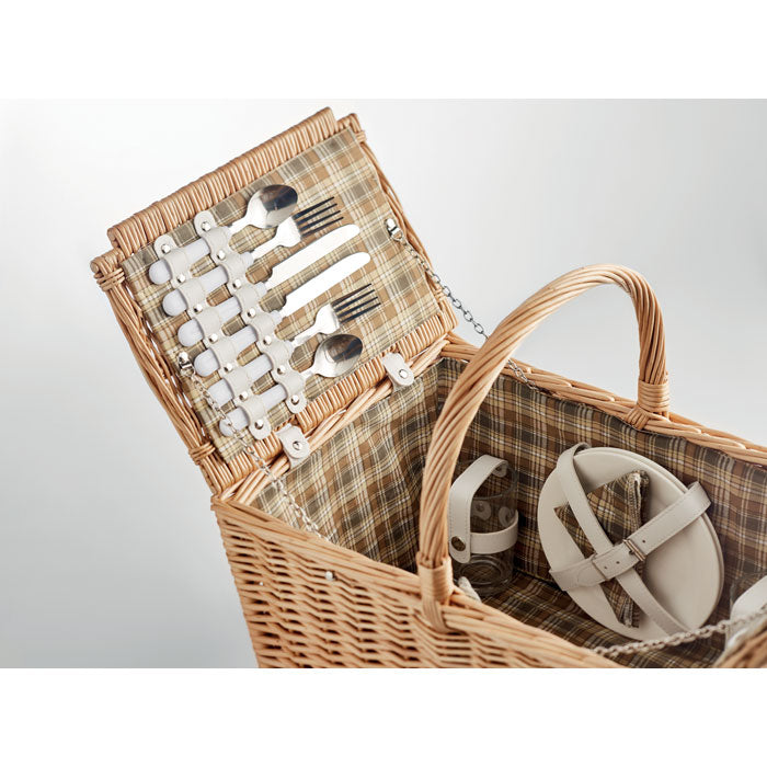 Picknickkorb aus Korbweide