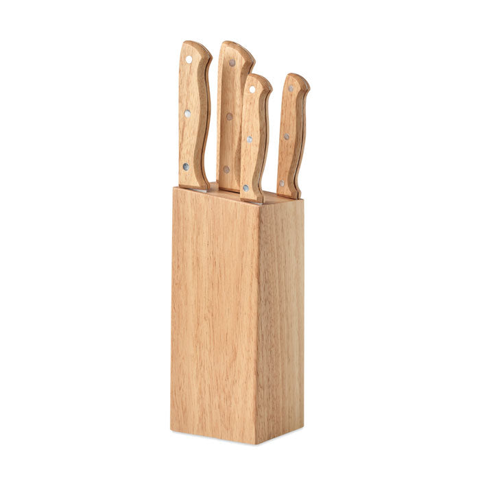 Knife block 5-piece
