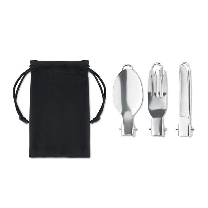 3-piece camping cutlery