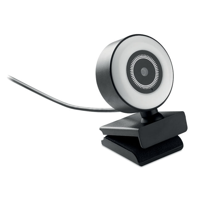 1080P HD Webcam with Ring Light