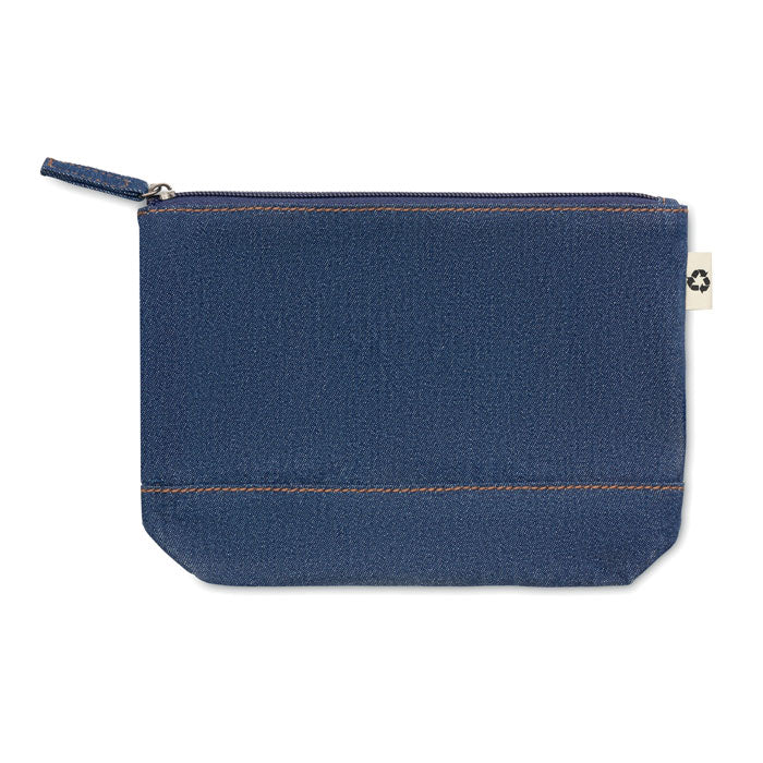 Denim Cosmetic Bag