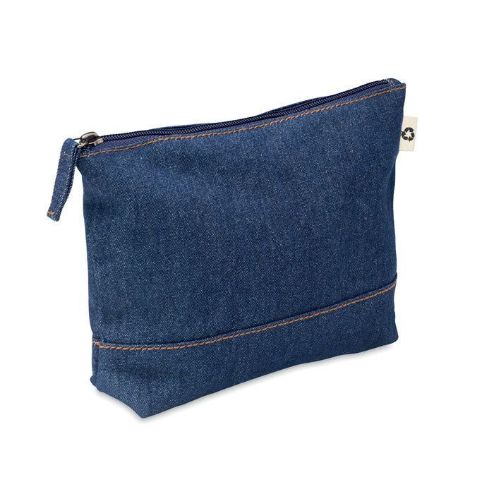 Denim Cosmetic Bag