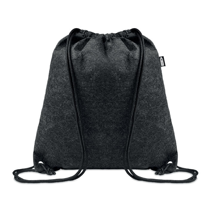 Drawstring bag RPET felt