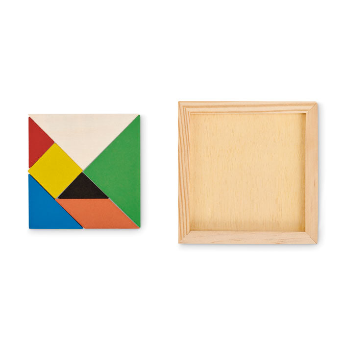 Tangram Puzzle Wood