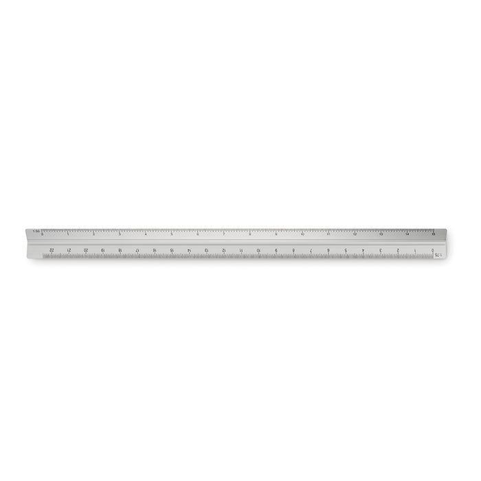 Triangular Scale Ruler, Aluminum, 30cm