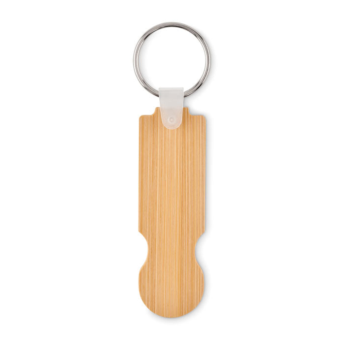 Bamboo keyring