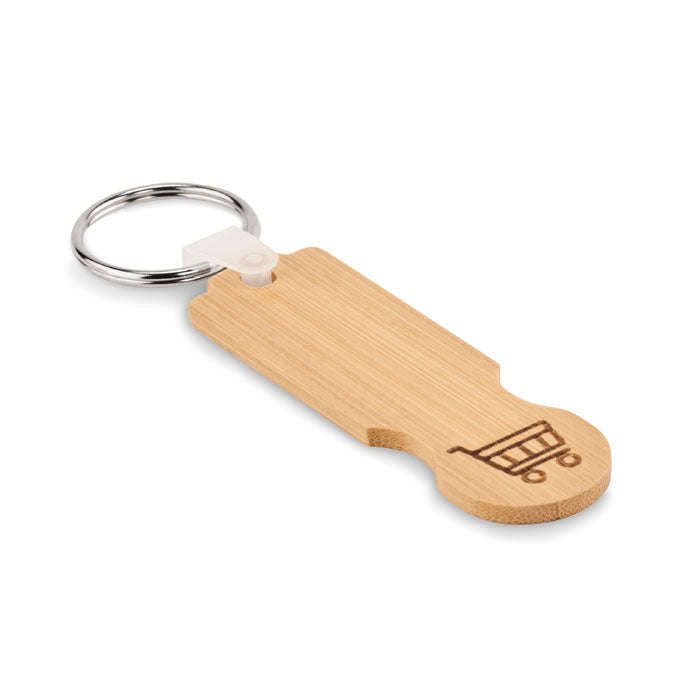 Bamboo keyring