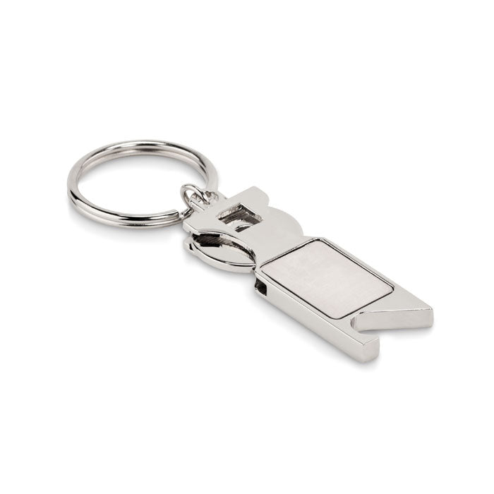 Keychain with Coin Holder