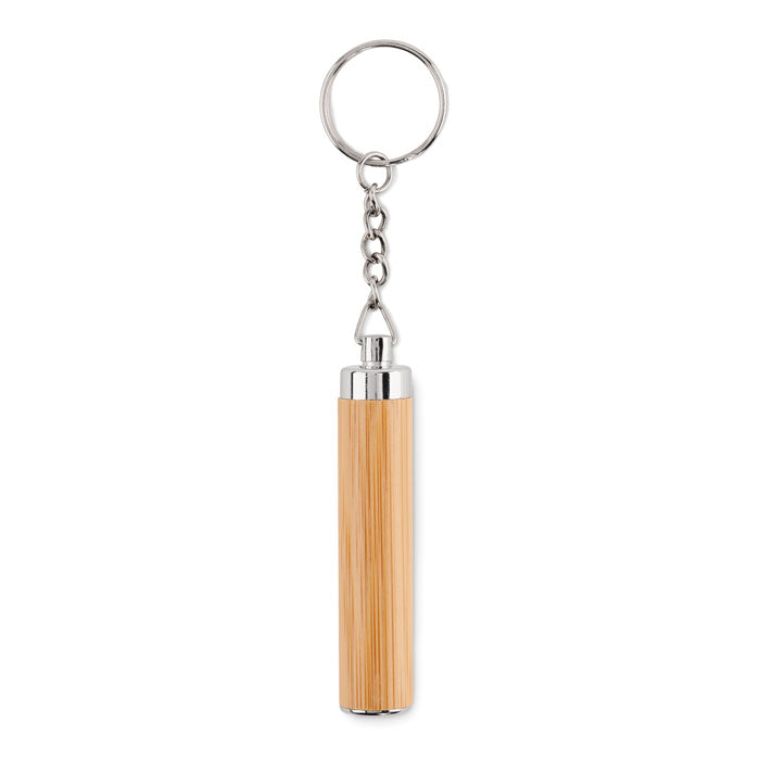 Keychain with flashlight