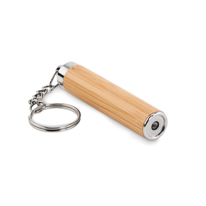 Keychain with flashlight