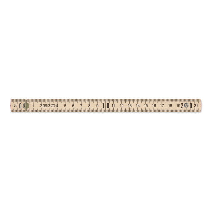 2m Wooden Folding Ruler