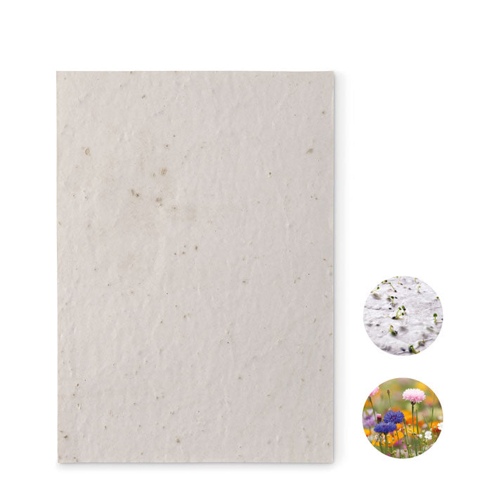 DIN A5 Wildflower Seed Paper